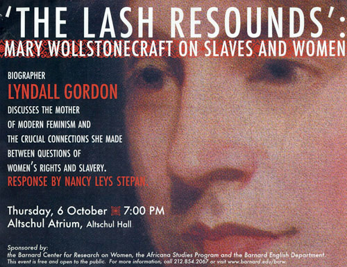 poster for the talk 'The Lash Resounds'