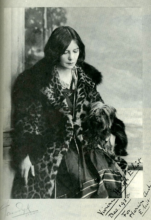 A photogrpah of Vivien Eliot, dated December 1930